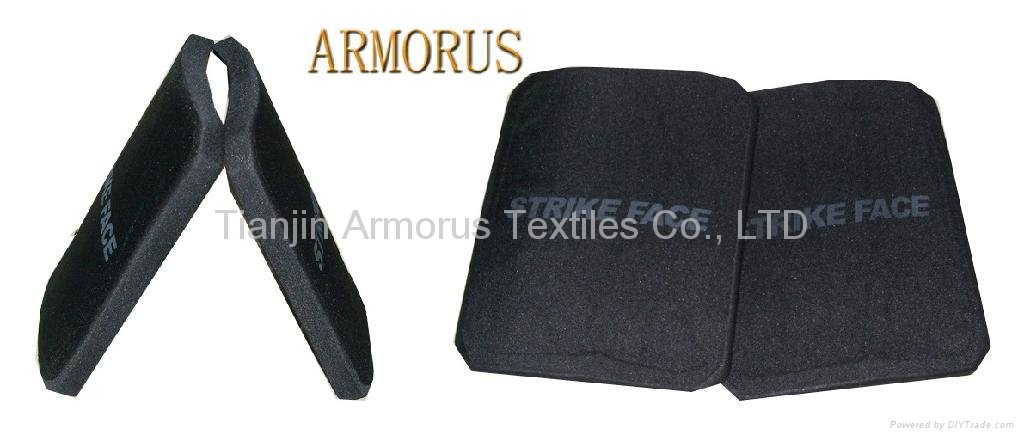 Alumina ceramic ballistic plate armor plate 1