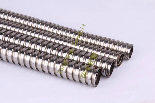 Square lock Stainless Steel Stripwound hose 