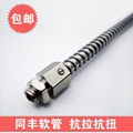 Flexible stainless steel tubes for protection sensitive Laser Fiber Optic cables 1