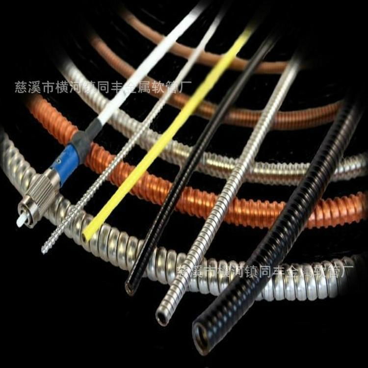 Flexible stainless steel tubes for protection sensitive Laser Fiber Optic cables 3