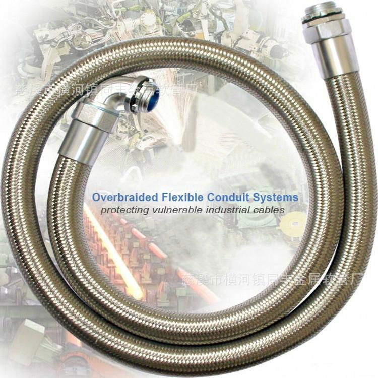 Stainless Steel Braid LiquidTight AntiExplosion Flexible Conduits