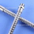 Electronic transmission line core line flexible metal conduit