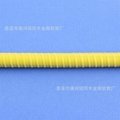 同豐5mm－25mm傳感光纖保護軟管 黃色包塑金屬軟管  3