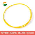 Flexible stainless steel tubes for protection sensitive Laser Fiber Optic cables