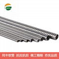 Flexible stainless steel tubes for protection sensitive Laser Fiber Optic cables