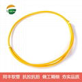 光纤激光器专用保护铠缆 黄色包塑软管 12