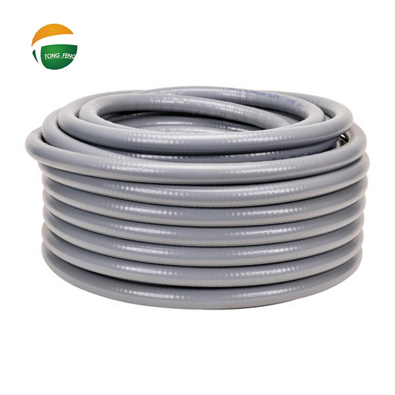 PVC Coated Inter lock Stainless Steel Flexible Conduit 2