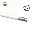 同丰5mm－25mm传感光纤保护软管 黄色包塑金属软管 