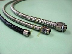 Flexible stainless steel conduit-sleeve,for protection of instrument wirings