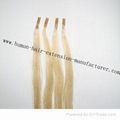 Remy Pretipped Nail Hair extensions,Hot melt Keratin,U-shape,I point extensions