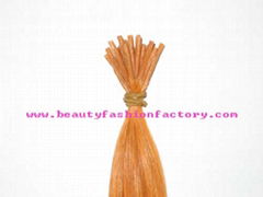 Pre bonded hair,shoe lace tip extension Manufacturer/Supplier