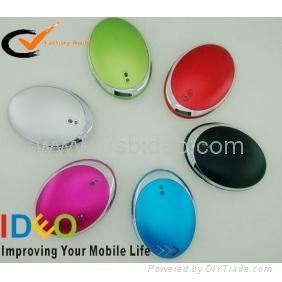 portable power charger for mobile phone with hand warmer 