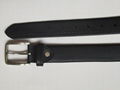 Full Grain Leather Tubular Stitched Leather Belt High Quality  3