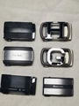 Track Lock Belt Automatic Track Buckle Belt Leather Belt  2