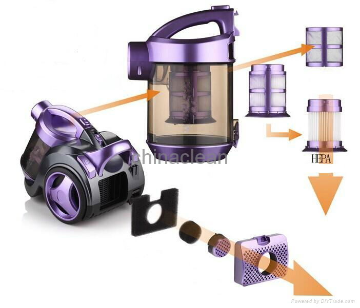 cyclone bagless vacuum cleaner