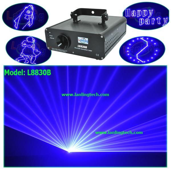 300 450nm Blue ILDA Laser club light