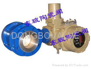 Electric ceramic ball valve 2