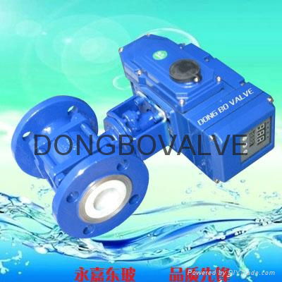 Electric ceramic ball valve 3
