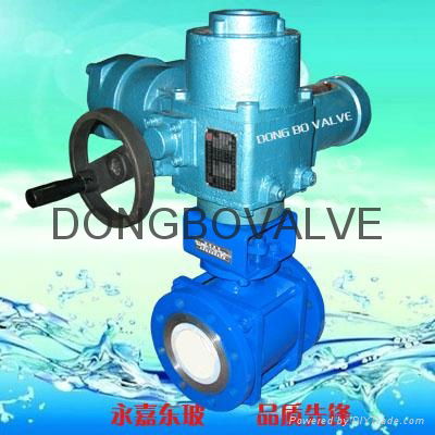 Electric ceramic ball valve 4