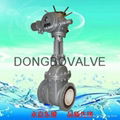 Ceramic discharge gate valve 5