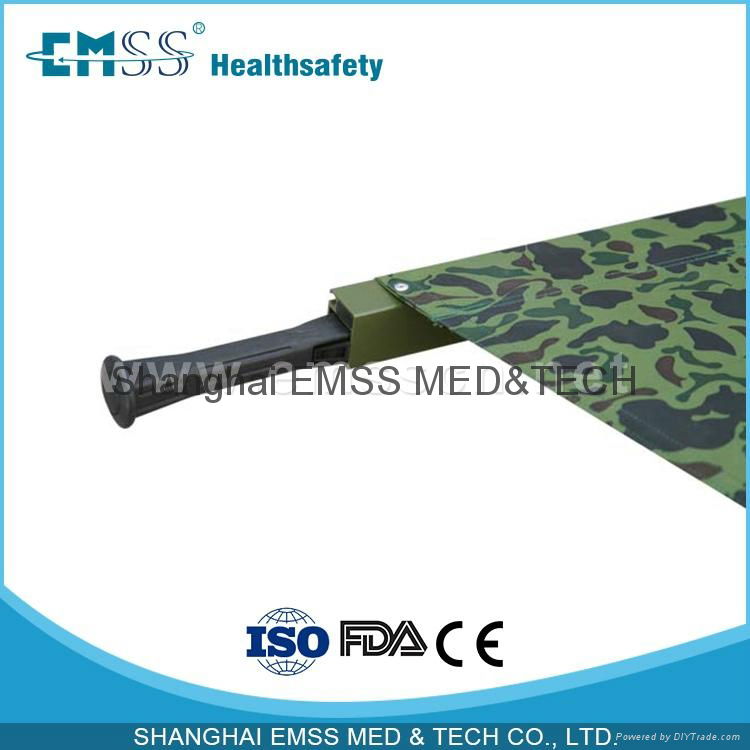 2 Fold Camo Foldable Stretcher For Military 3