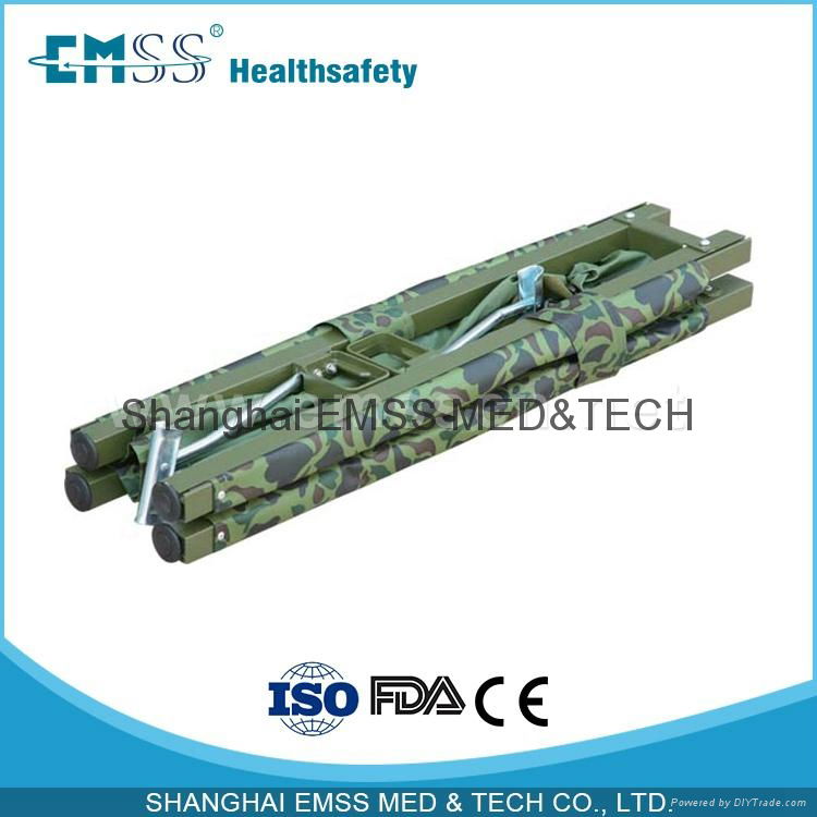 2 Fold Camo Foldable Stretcher For Military 2