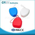 EH-010 CPR Mask with hard case / one way valve cpr mask 4