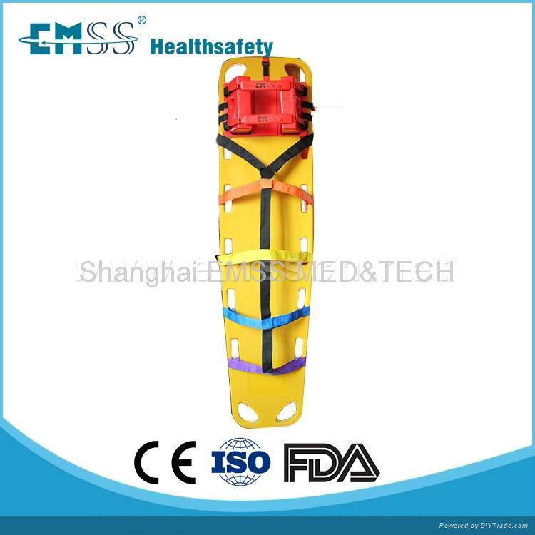 EG-001 Plastic spine board for lifesaving on water