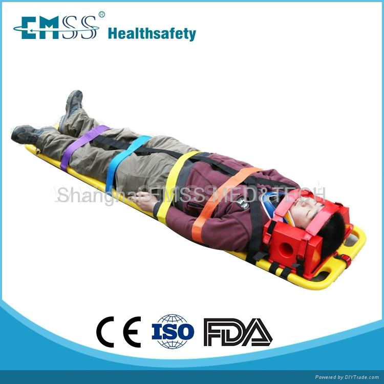 EG-001 Plastic spine board for lifesaving on water 3