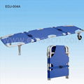 2 Fold Wheeled Foldable Stretcher  3