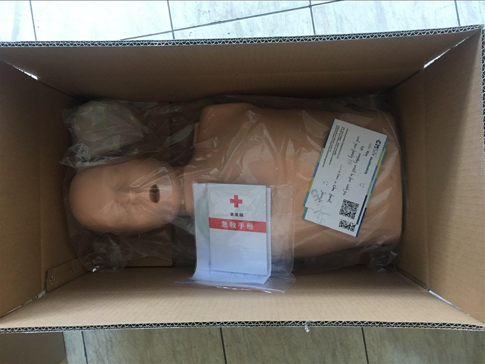 EM-013 Half body Simple CPR Training Manikin 4