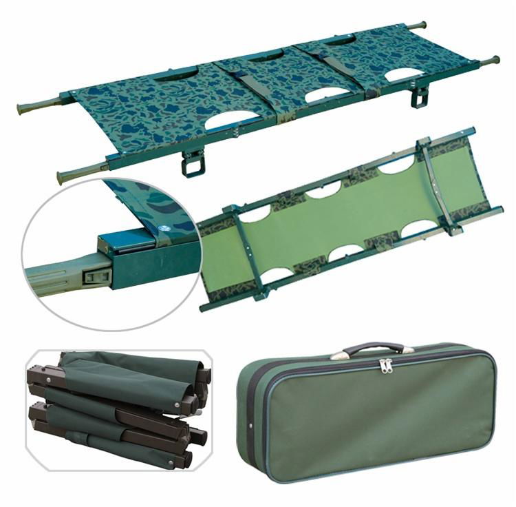 4 Fold Military Rescue Foldable Stretcher 