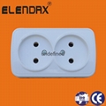 Wall Power Socket with Earth 3