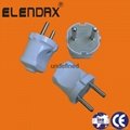 Electrical adapters with 4.0 round pin plug