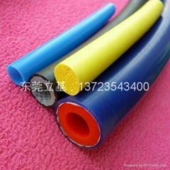 Rubber foam tube, foam rubber tube, Foam rubber seals