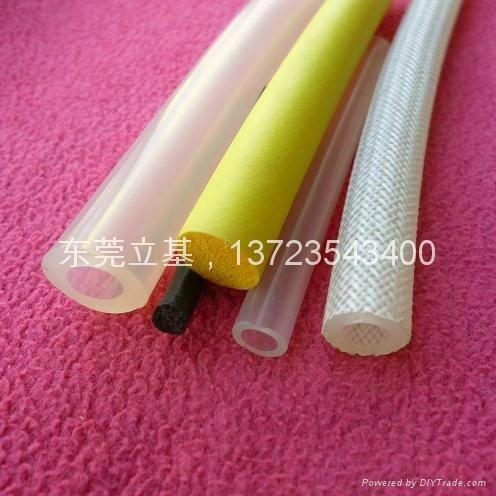 PVC foam tube, Silicone foam strip, high temperature / shaped silicone foam tube