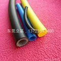 PVC foam tube, Silicone foam strip, high temperature / shaped silicone foam tube 2