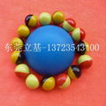 Two-color plastic ball, Toy plastic ball