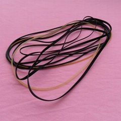 黑色橡胶皮带，动平衡机橡胶皮带，橡胶皮带供应，o型传动橡胶皮带