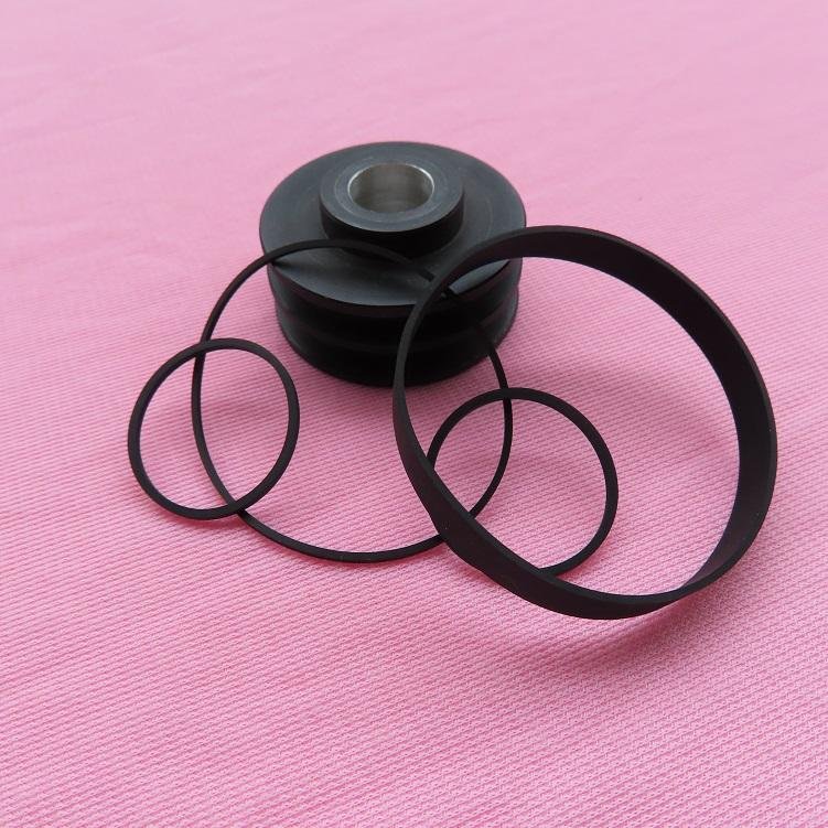 黑色橡膠皮帶，動平衡機橡膠皮帶，橡膠皮帶供應，o型傳動橡膠皮帶 3