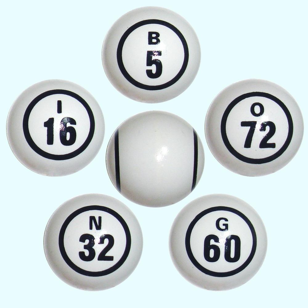 白色宾果球 2面印刷数字 Bingo Lotto 中国上海市生产商 其他娱乐休闲用品 娱乐 休闲产品 自助贸易