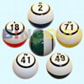 bingo ball, lotto ball, keno ball, ping