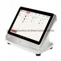 13 inch all in one touch screen pos terminal system