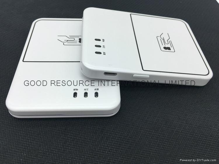 13.56mhz Rfid High Power Contactless Bluetooth NFC Smart Card Reader 3