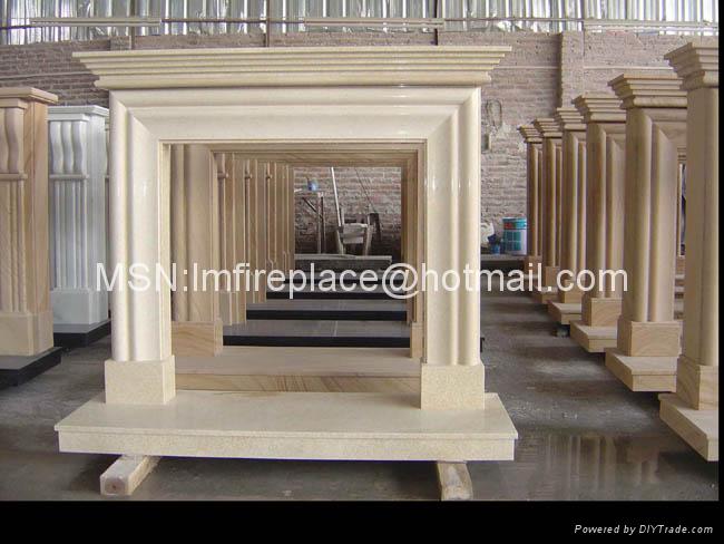 歐式大理石壁爐Europe marble fireplace 2