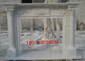 MARBLE FIREPLACE MANTEL