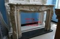 MARBLE FIREPLACE MANTEL 3