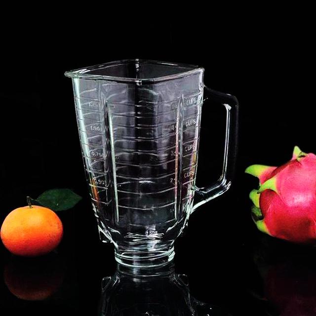 1.25L Square Glass Blender Jar for OSTE 4655 Blenders GYBLA13