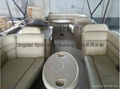 7.3 Meters Aluminum Pontoon Tourist Boat 5