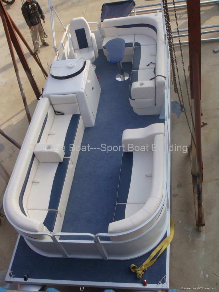 6 meters Aluminum Pontoon Boat